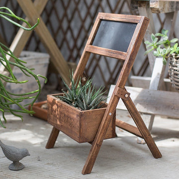 Rustic Wooden Planter Box