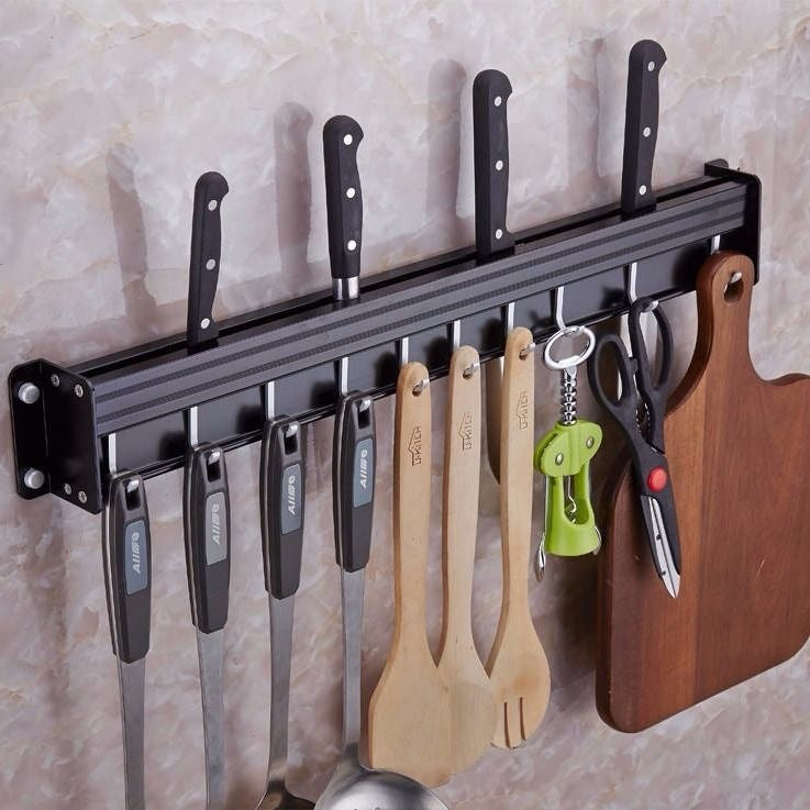 Adjustable Kitchen Storage Rack – Counter & Wall Organiser