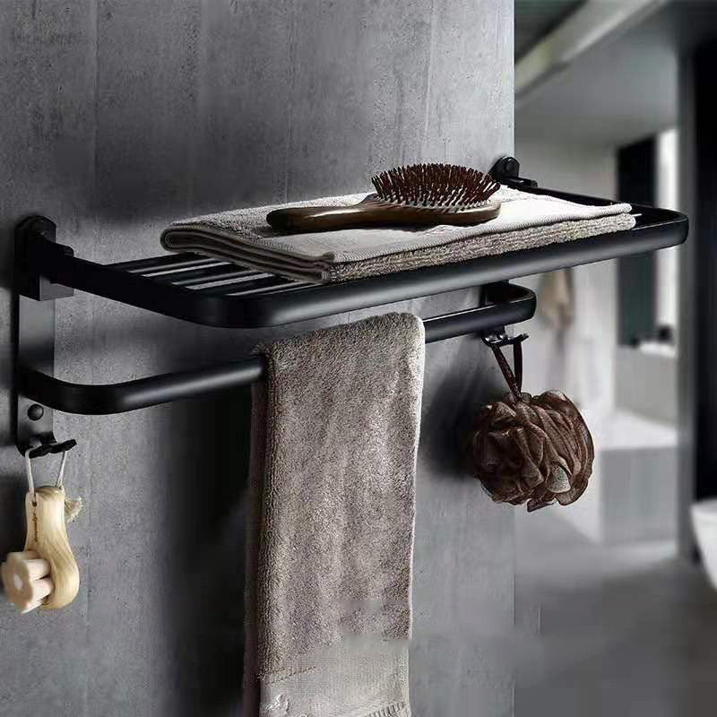 Foldable Bathroom Rack – Space Aluminum