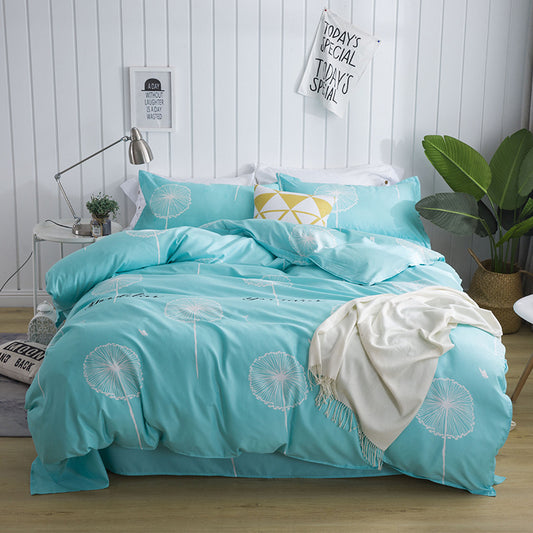 Cotton Dorm Bed Sheet – Aloe Vera Bedding