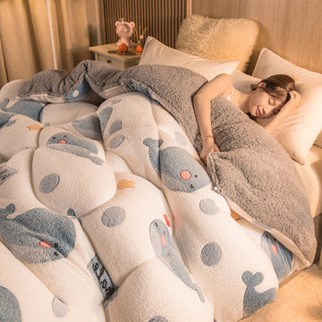 Warm Bedding Quilt – Super Thick Winter Duvet for Bed