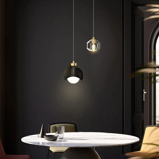Nordic Crystal Elegance Pendant