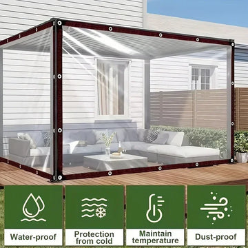 Clear Waterproof Garden Tarp
