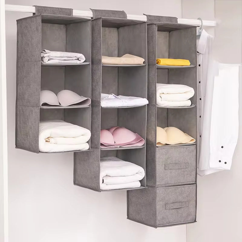 Wardrobe Hanging Organiser – Closet Storage Bag