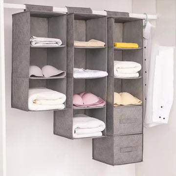 Wardrobe Hanging Organiser – Closet Storage Bag