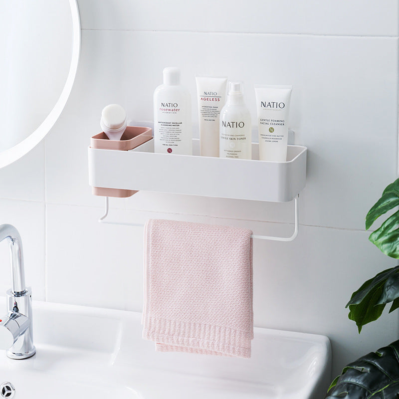 Bathroom Wall Rack – Shower Storage Shelf