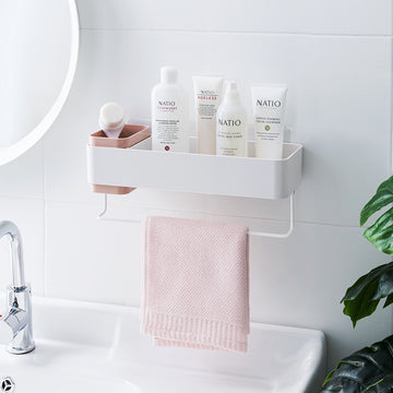 Bathroom Wall Rack – Shower Storage Shelf